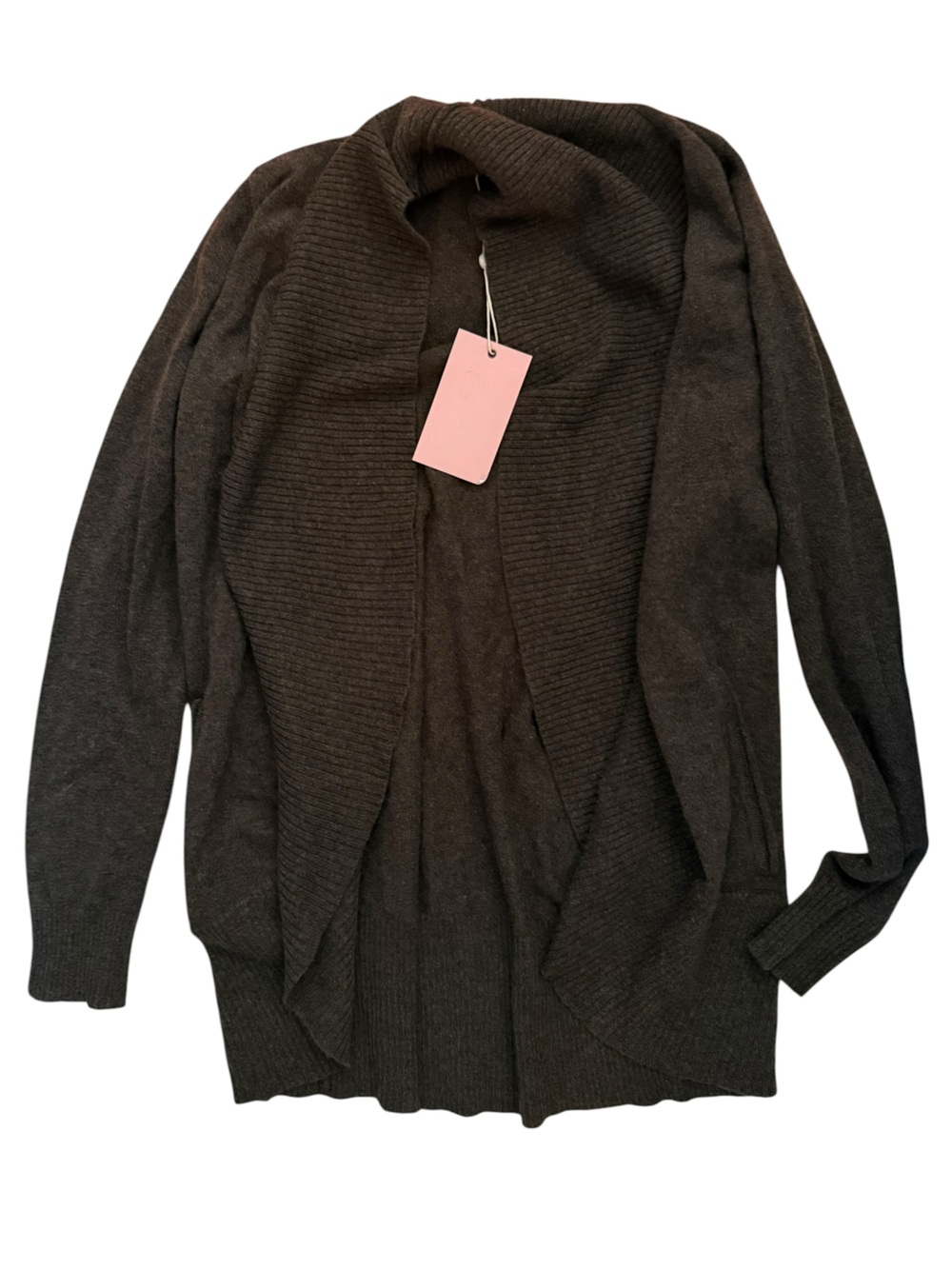 Quince 100% cashmere open cardigan XS as is***